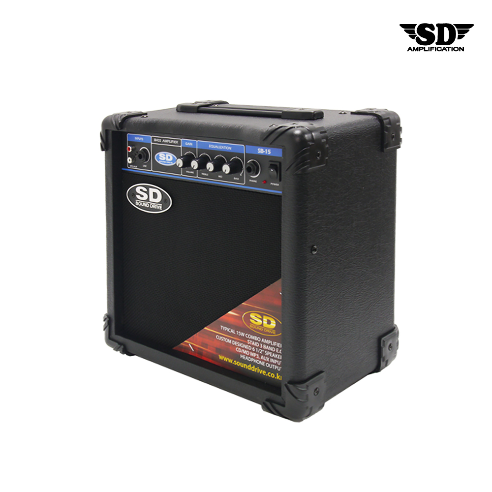 사운드드라이브 베이스 앰프 SB-15 15W - 상세 이미지 2