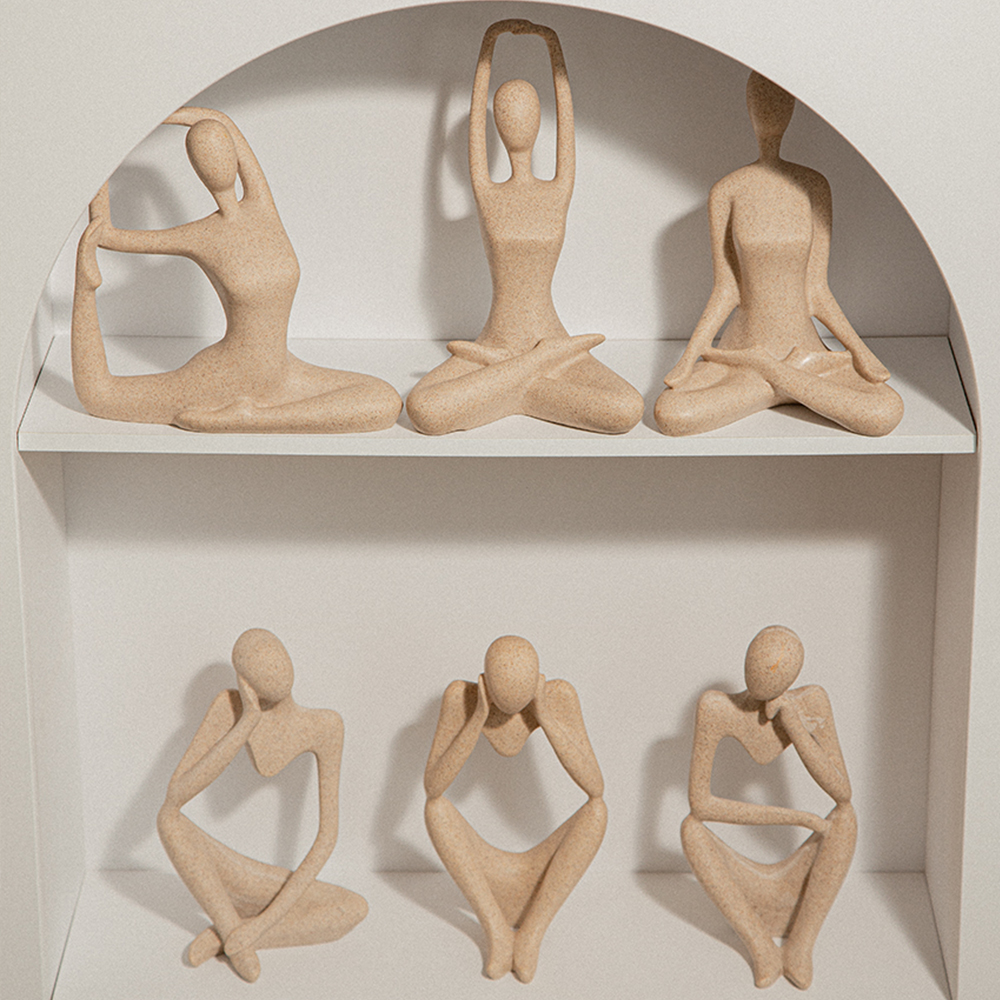 생각하는사람 이사선물 장식품 요가하는사람 TYPE 1 이미지 4
