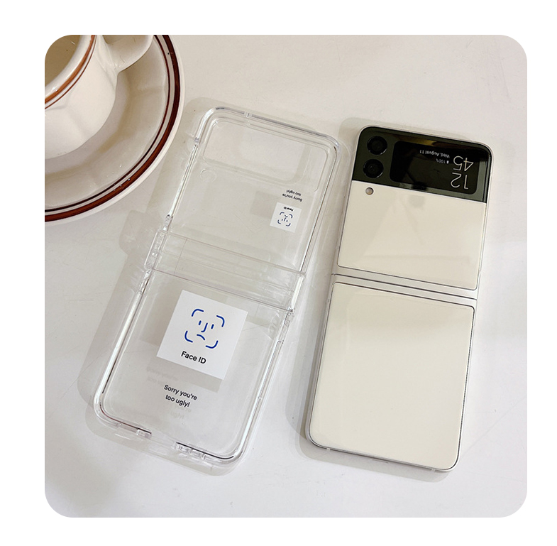 갤럭시 Z플립3 케이스 제트플립3 힌지보호 투명 풀커버 - 상세 이미지 4