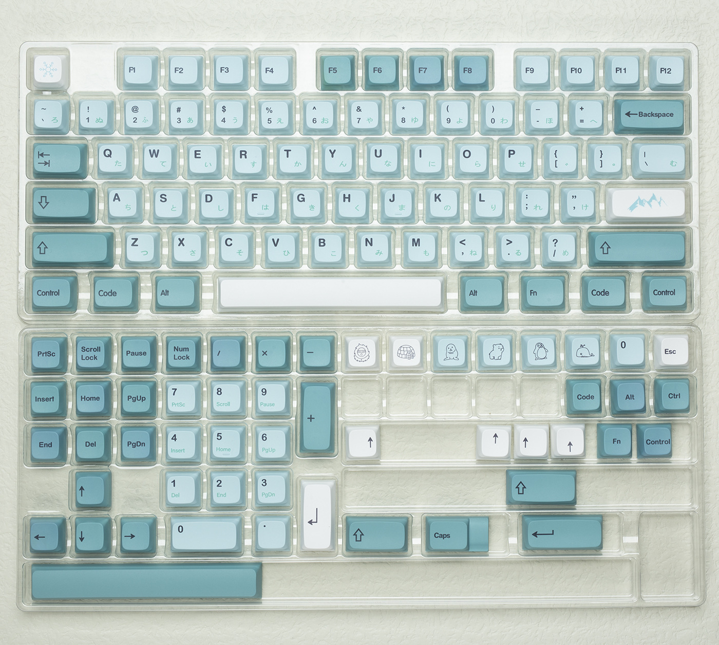 기계식 키보드 키캡 추천 아이스버그 XDA PBT 키캡 키보드 사용팁
