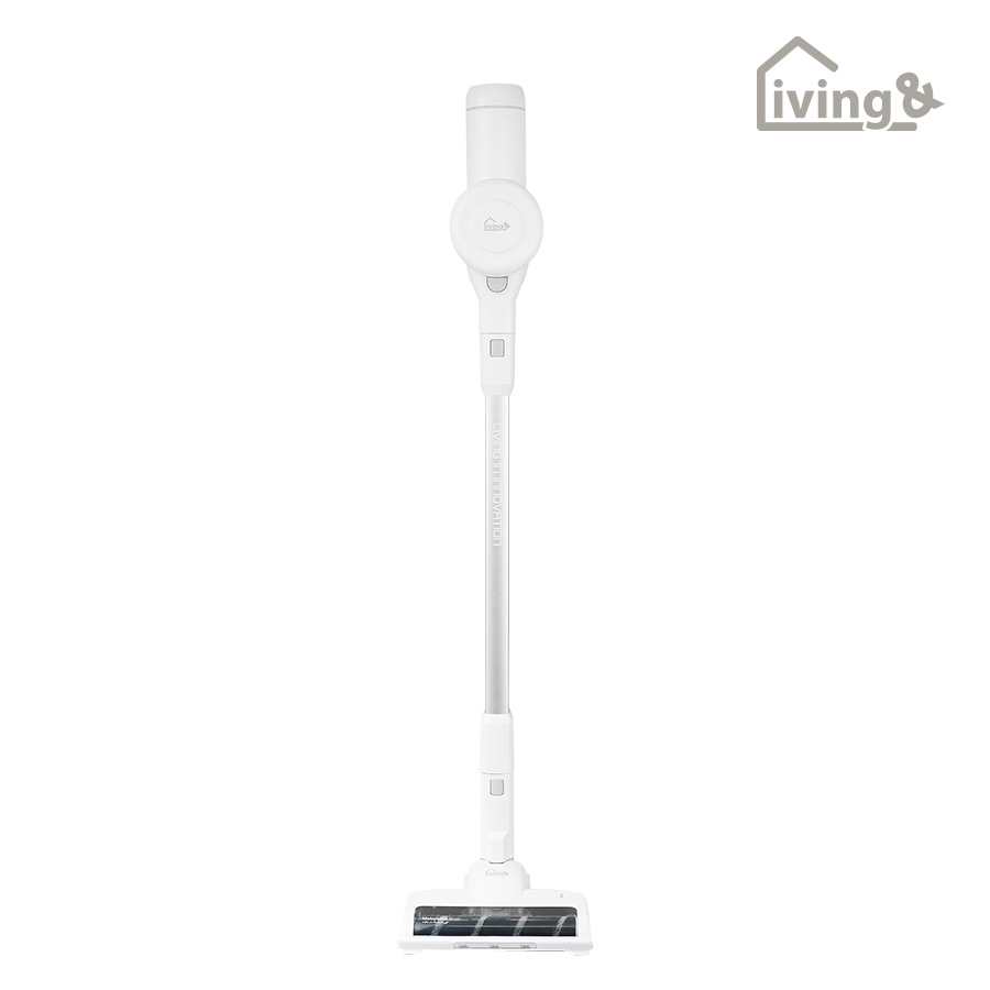 리빙앤 셀프 스탠딩 차이슨 무선 청소기 클린화이트 LV-20 이미지 4