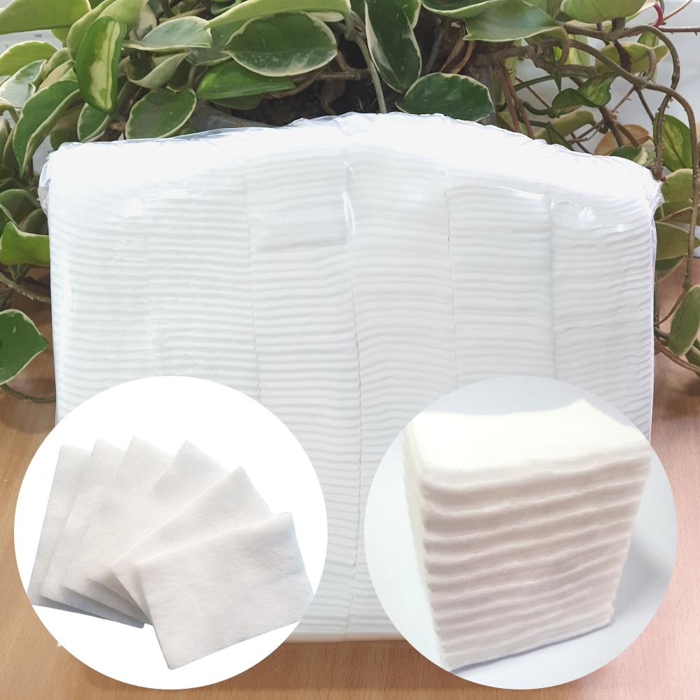 닦토 스킨팩화장솜 얇은 대용량 피부관리실 순면 화장솜 1000매