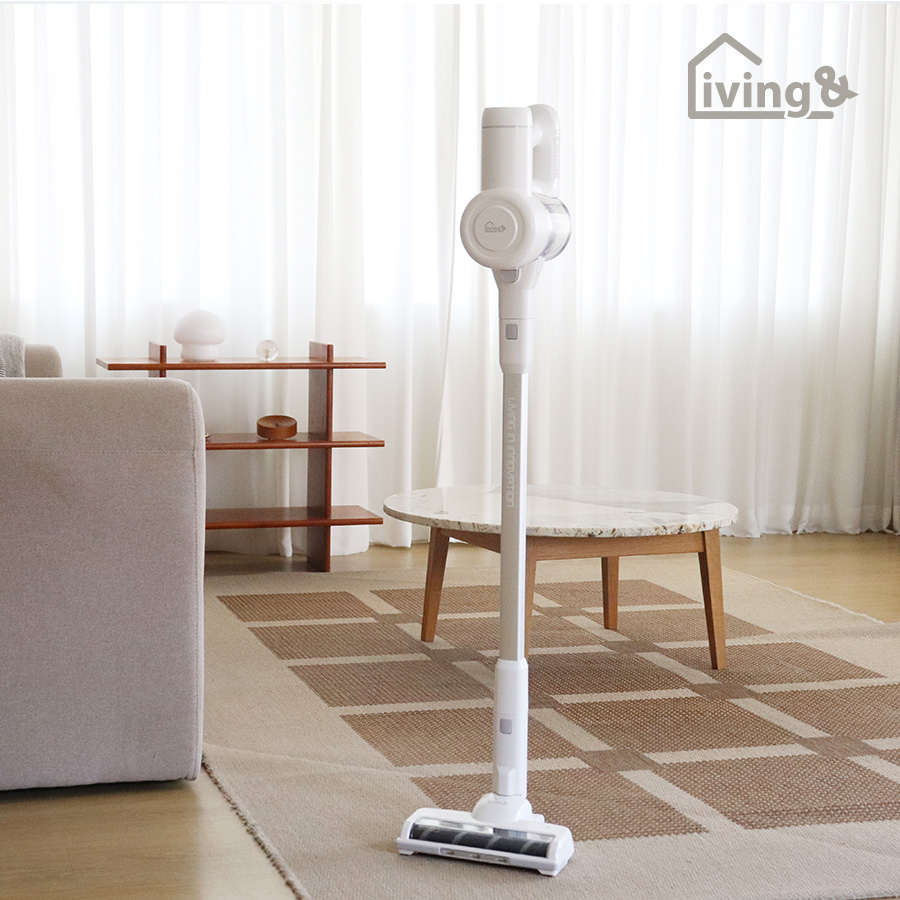 리빙앤 셀프 스탠딩 차이슨 무선 청소기 클린화이트 LV-20 개봉기 | 실사용 후기 - 대표 이미지