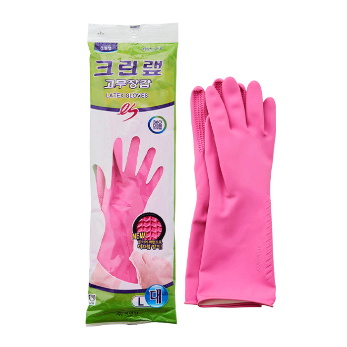크린랲 크린랩 ES 크린 고무장갑 대형 - 메인 이미지