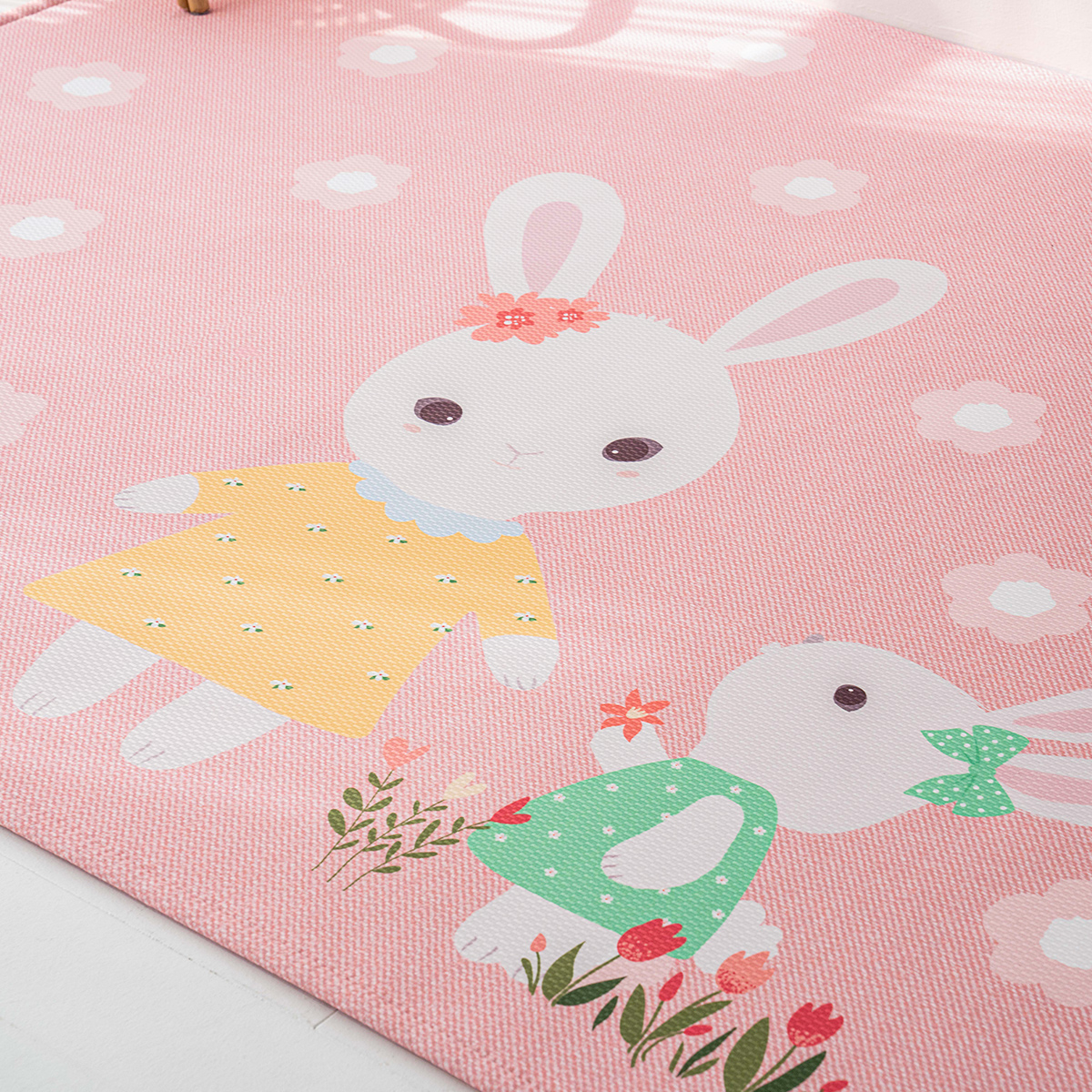 마이하우스 아이방러그 사각형 먼지없는 아기방 카페트 에이미, 200x145cm - 상세 이미지 3