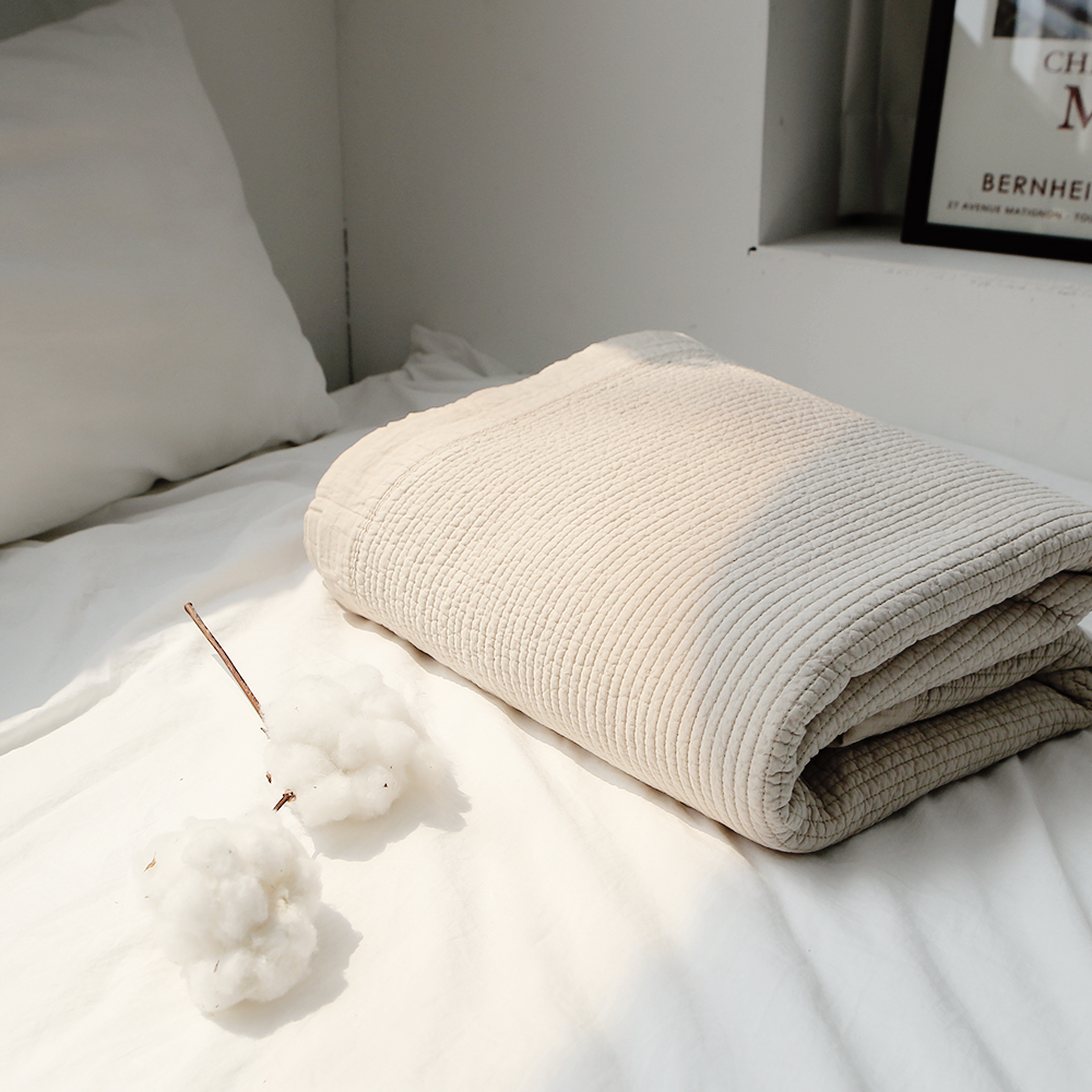 마롤로뜨 여름 침대패드 이불 목화솜 패드 60수 피그먼트 유아