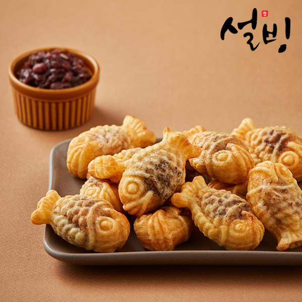 설빙 한입쏙 붕어빵 팥 375g - 상세 이미지 2