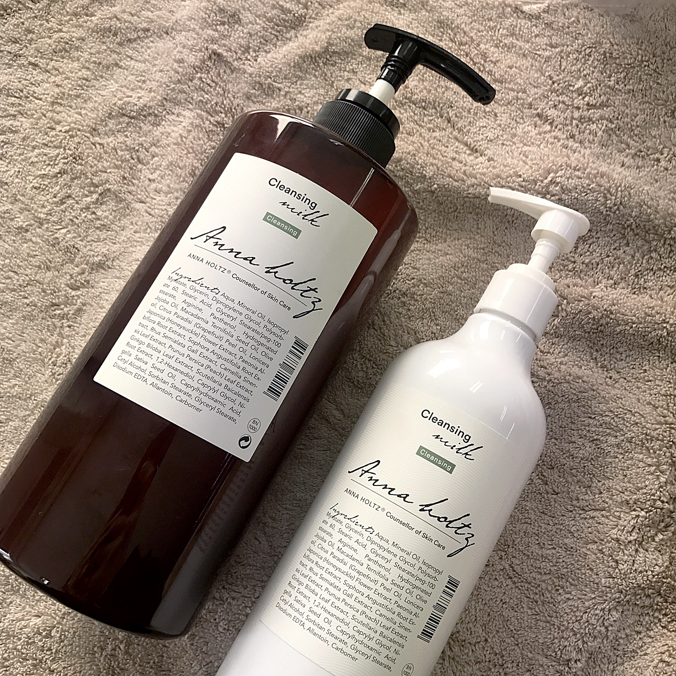 안나홀츠 약산성 우유 클렌징밀크 500ml 1000ml 클렌징로션 메이크업 선크림 리무버 - 상세 이미지 2