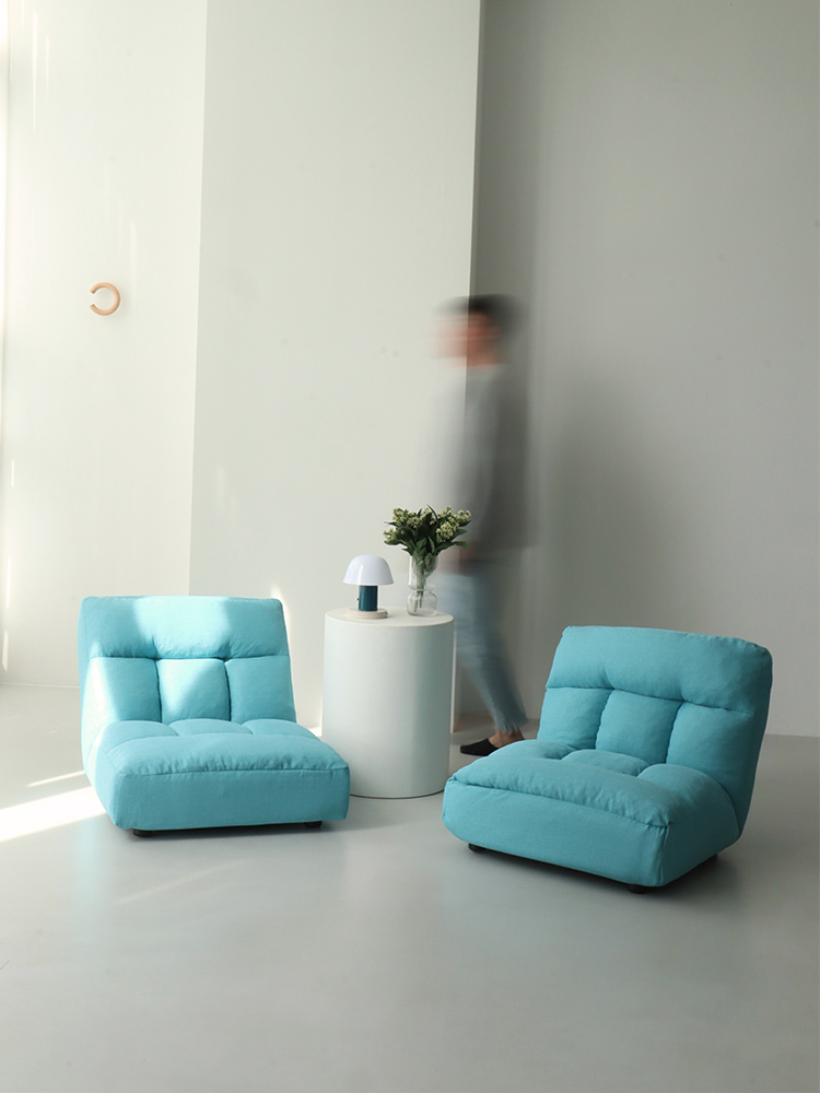 브루스 패브릭 낮은 좌식소파 겸 접이식 쇼파베드