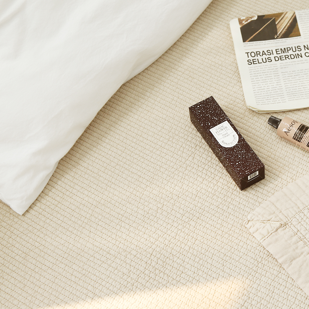 마롤로뜨 여름 침대패드 이불 목화솜 패드 60수 피그먼트 유아