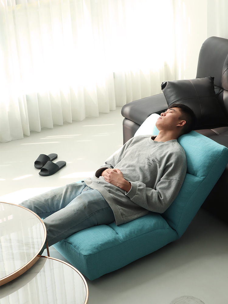 브루스 패브릭 낮은 좌식소파 겸 접이식 쇼파베드