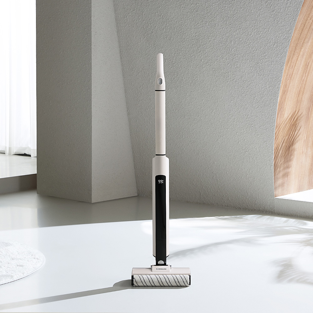 에어메이드 무선 물걸레 청소기 자동 물분사 세척 UV살균 전동 밀대 글라이드S 2500