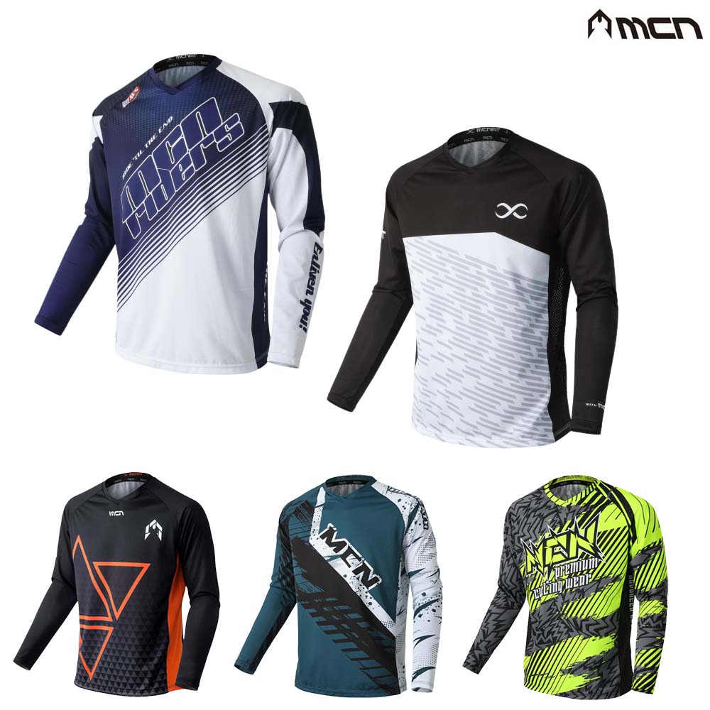 엠씨엔 자전거 져지 MTB 다운힐 올마운틴 상의 - 상품 이미지