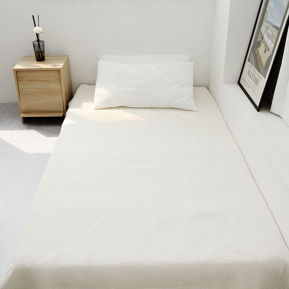 마롤로뜨 여름 침대패드 이불 목화솜 패드 60수 피그먼트 유아