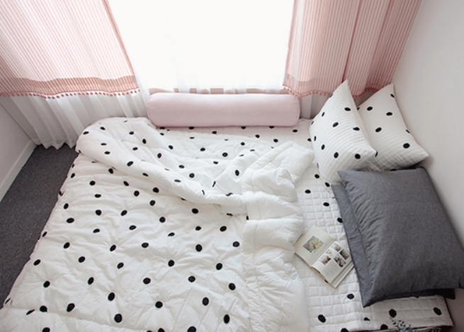 바이아이 메르시 폼폼 아이방 맞춤 제작 여아 남아 커튼