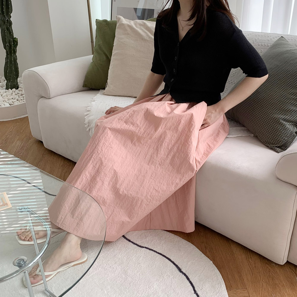롱스커트 봄여름 스커트 플레어 스커트 주름치마 스커트 고르는법