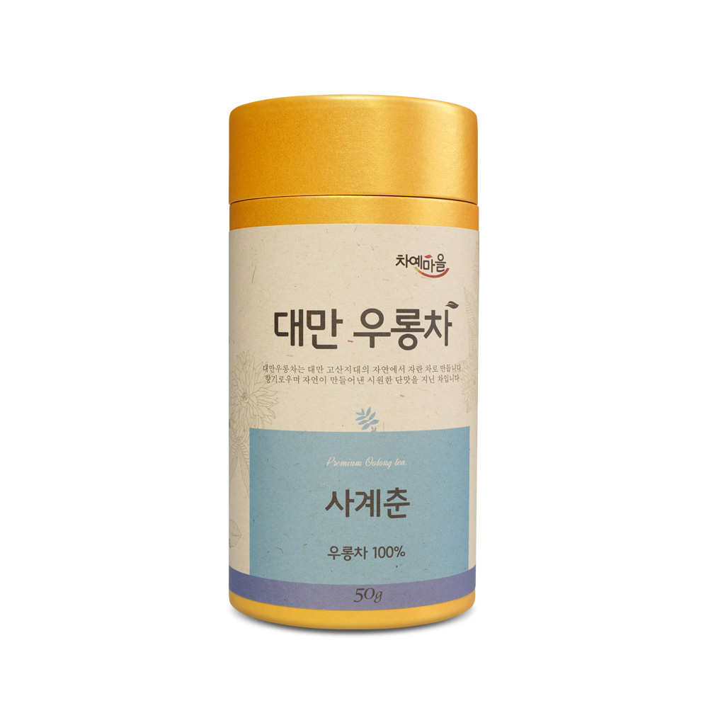 2026년햇차 차예마을 대만 우롱차 사계춘 50g - 상품 이미지