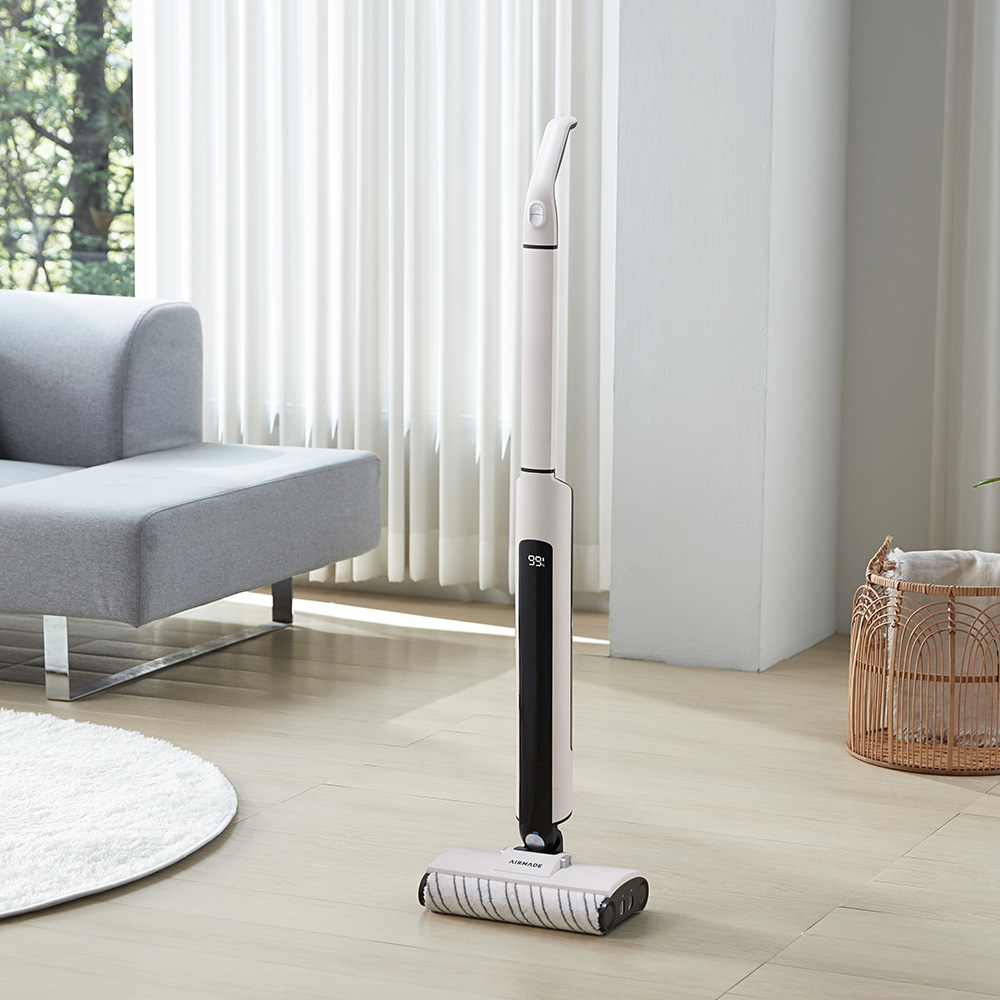 에어메이드 무선 물걸레 청소기 자동 물분사 세척 UV살균 전동 밀대 글라이드S 2500