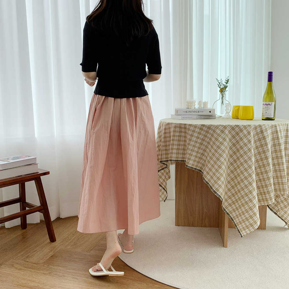 롱스커트 봄여름 스커트 플레어 스커트 주름치마 스커트 고르는법