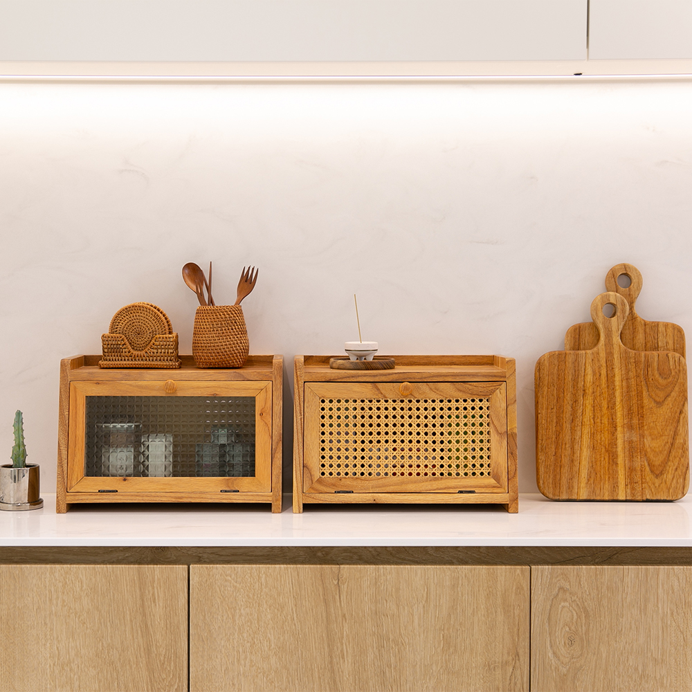 쿠쿠마 티슈케이스 수납장 보관함 케이블정리함 찬장 그릇장 약장 레트로