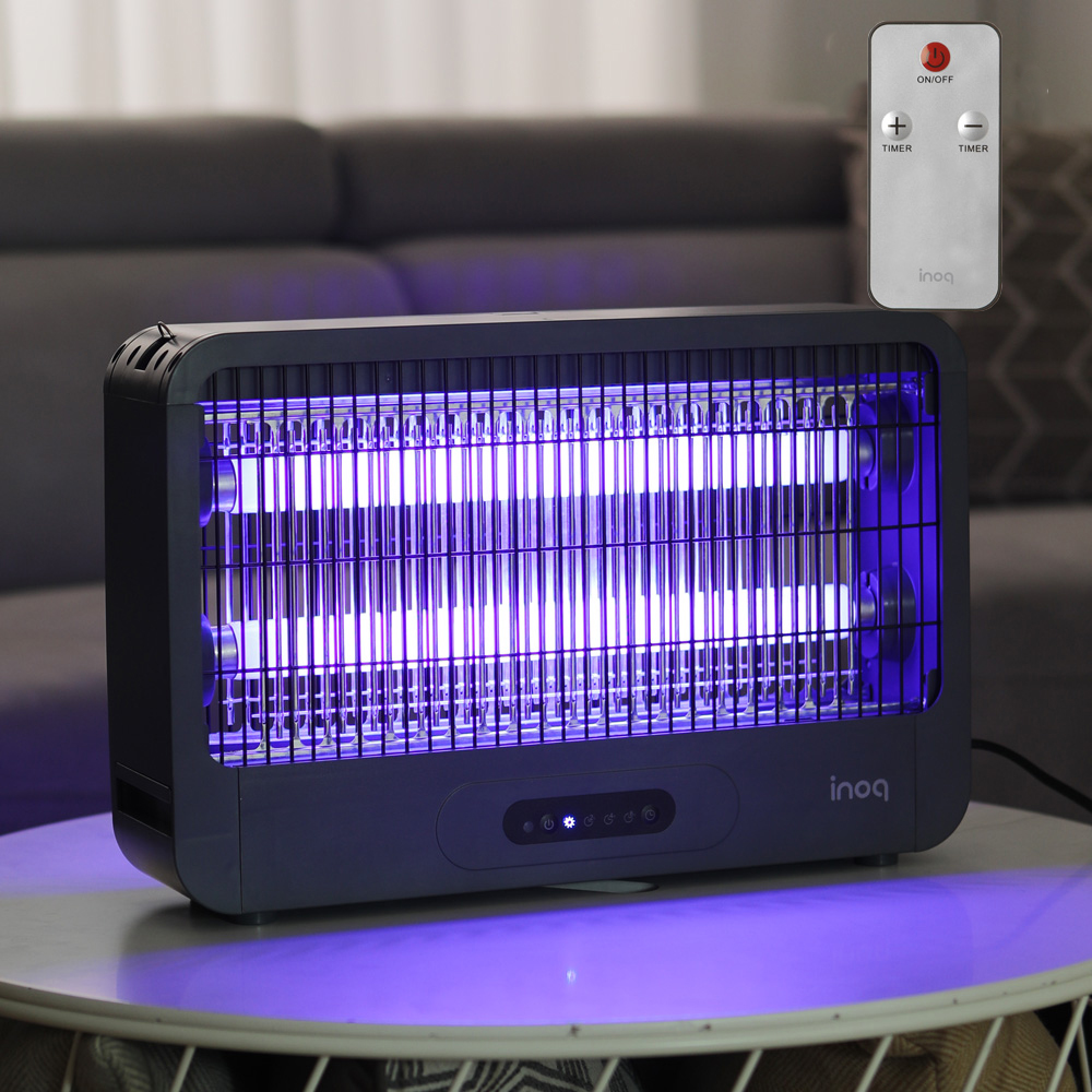 가정용 업소용 모기 해충 날벌레 퇴치기 리모컨 벽걸이 타이머 전격살충기