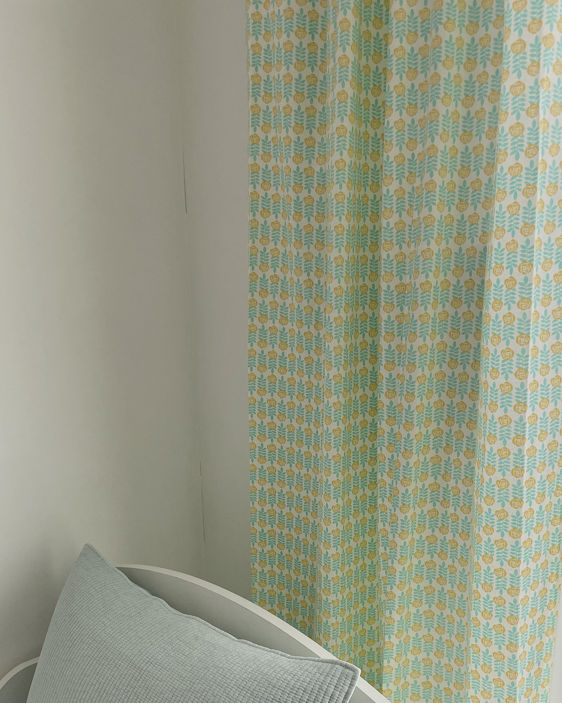 바이아미 스프링데이 커튼 꽃무늬 아이방 맞춤