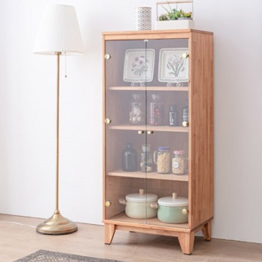 고급 유리 원목 거실 장식장 양주 술 장식장 트로피 진열장