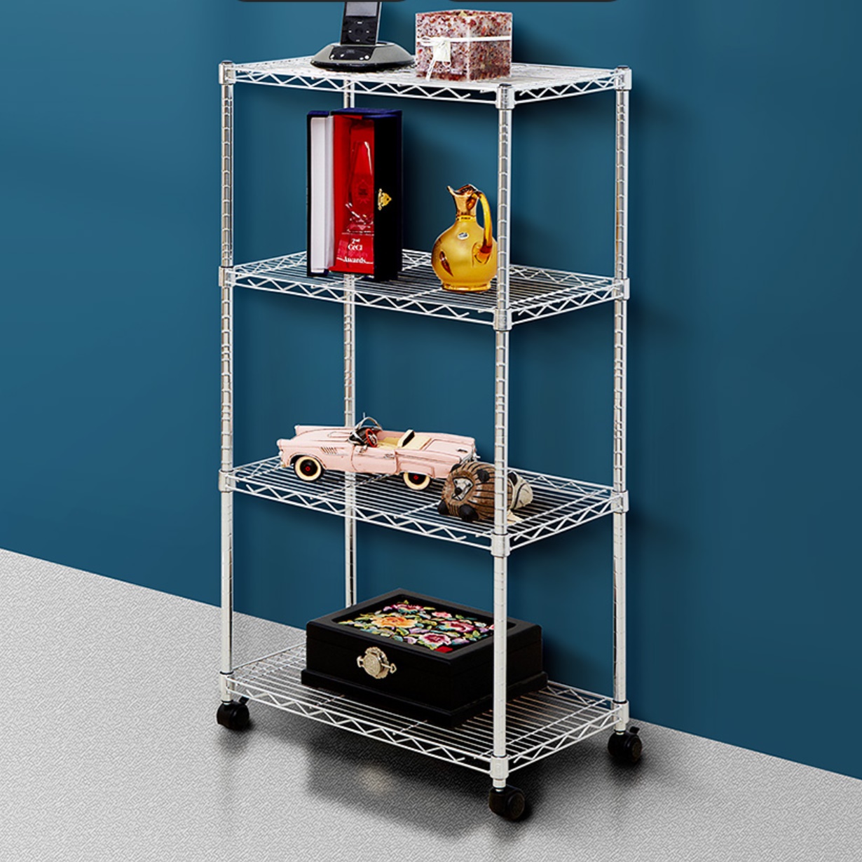 양주 장식장 600 술 진열장 위스키 보관함 담금주 철제 장식장