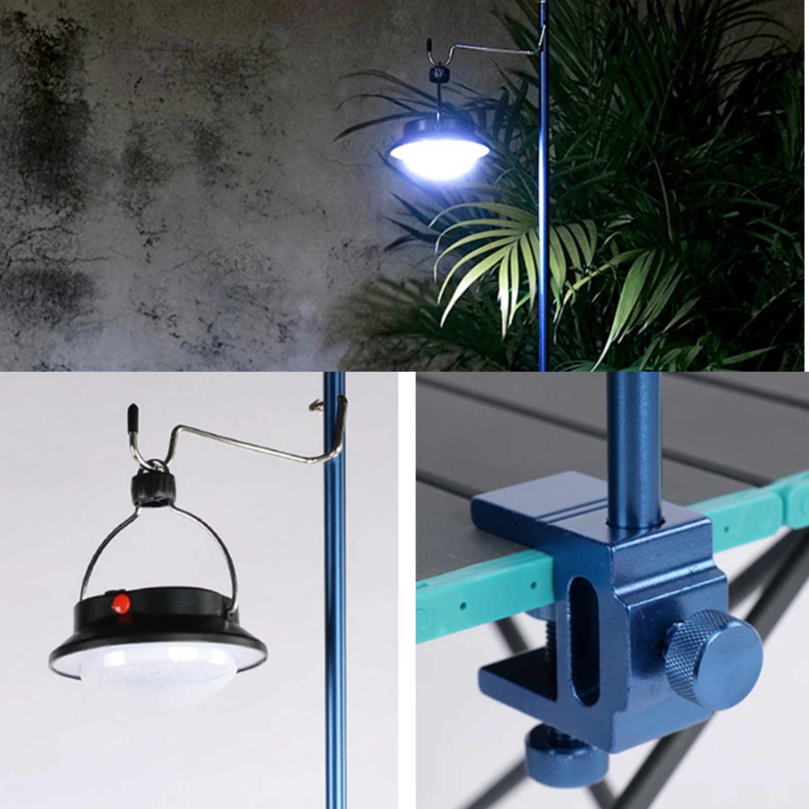 미니랜턴걸이 감성랜턴거치대 캠핑조명거치대 스탠드