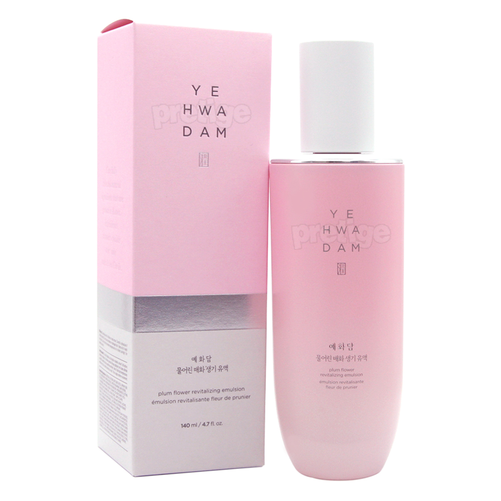 더페이스샵 예화담 물어린 매화 생기 유액 140ml : 프리티지