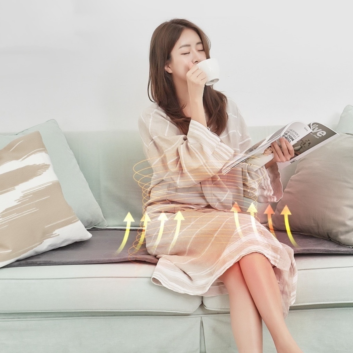 dc전기매트 침대 싱글 전자파없는 탄소온열매트