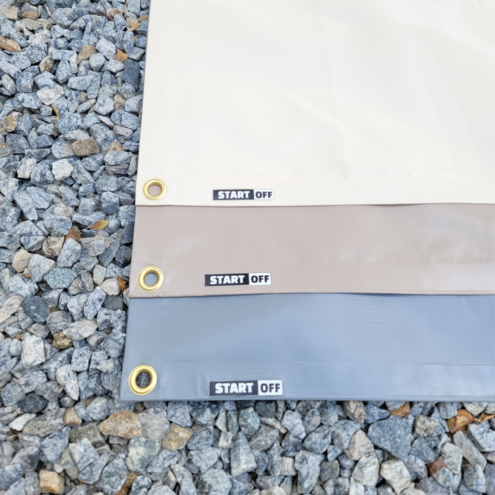 스타트오프 방염 방수포 캠핑 PVC 타포린 그라운드시트 2.9m x 2m