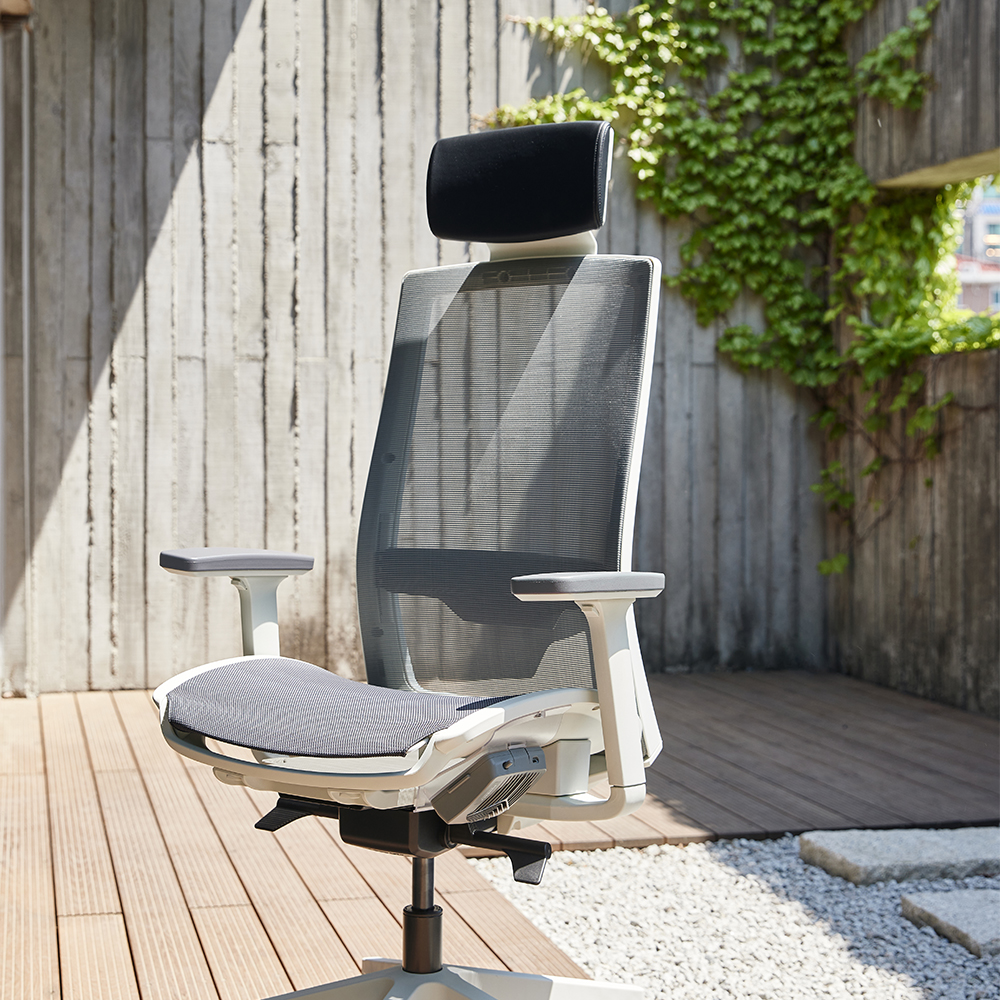 [슈퍼적립]듀오백 Q7-05HLDA-MW 메쉬 컴퓨터 책상 사무실의자 일반베이스 무료택배