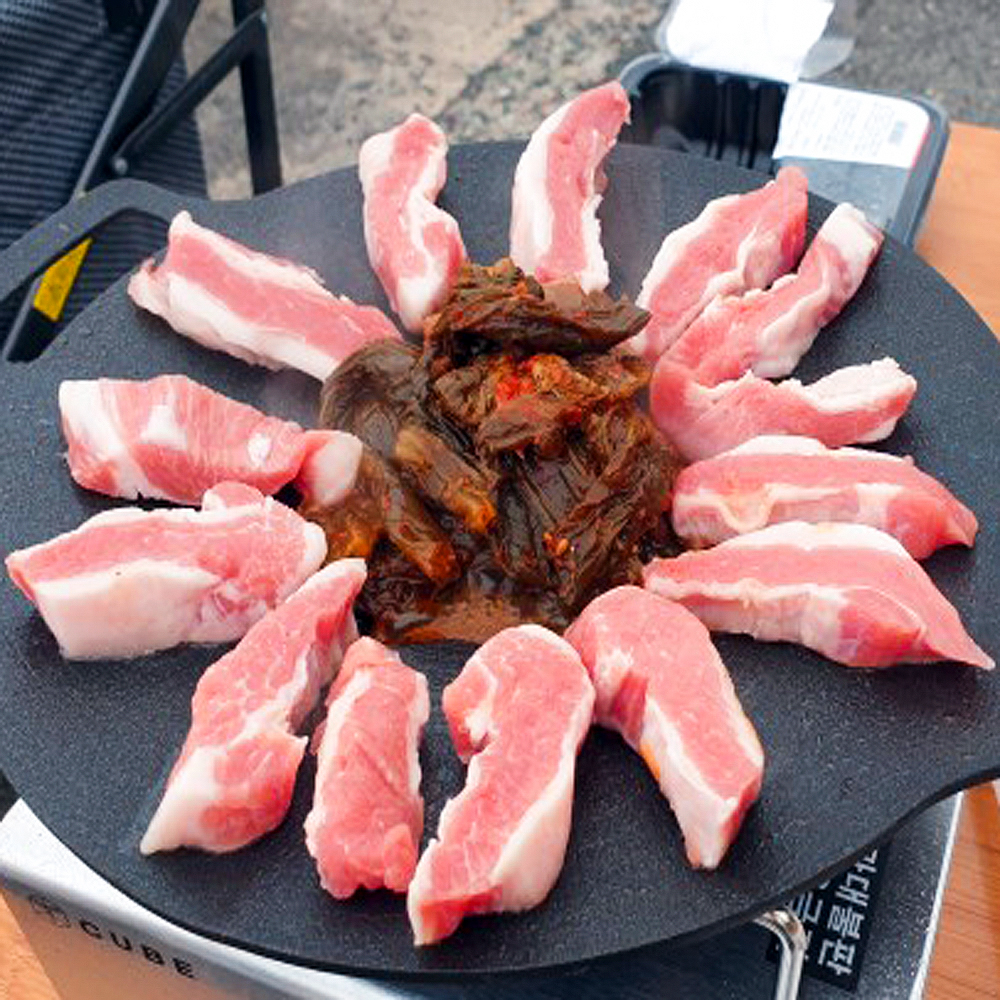 국내산 한돈 가브리살 300g 통 구이 돼지고기특수부위 등심덧살 캠핑고기 - 상세 이미지 2