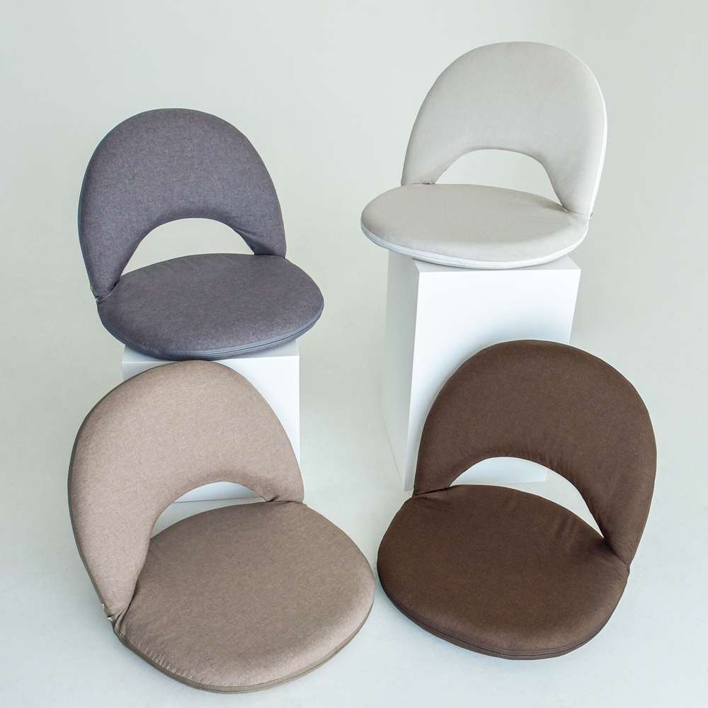 구름 접이식 좌식의자 등받이 허리 편한 앉은뱅이 의자 게이밍