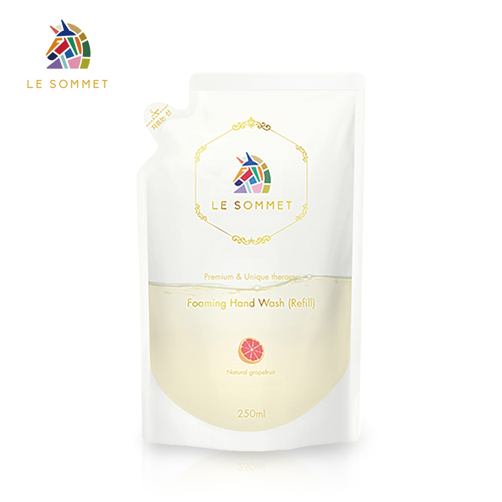 [대량구매] 르소메 프리미엄 포밍 핸드워시 리필 250ml 1박스(21개입) 자몽향 손세정제 리필용 - 상세 이미지 2