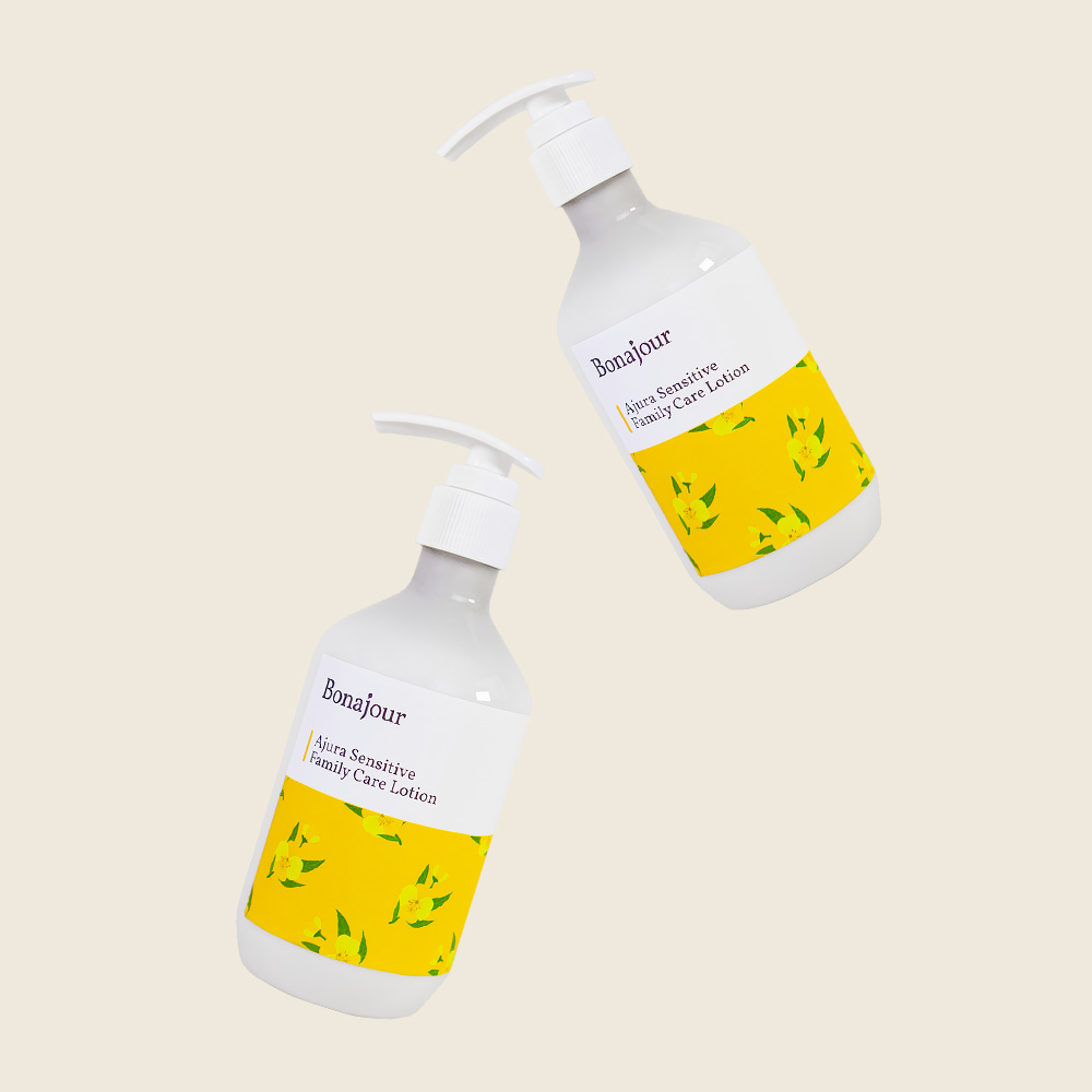보나쥬르 비건 아쥬라 센서티브 패밀리 케어 로션 300ml - 상세 이미지 4