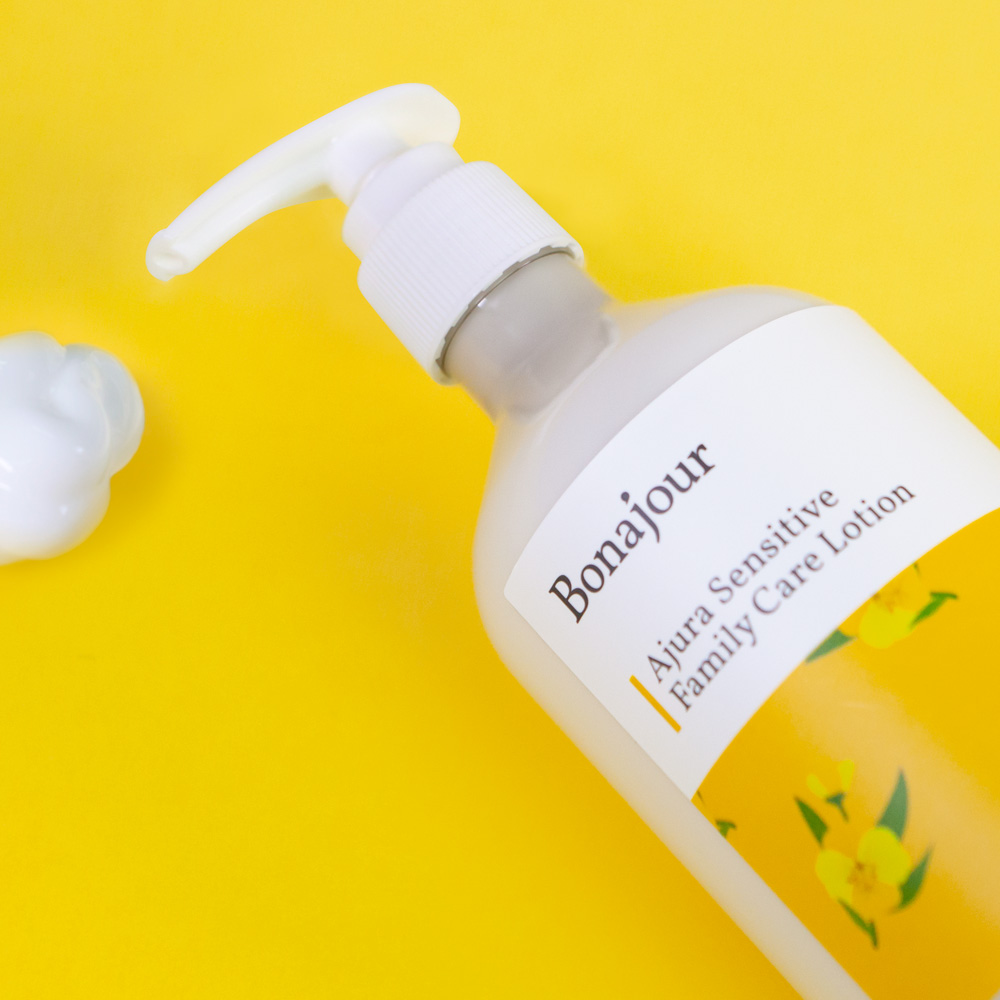 보나쥬르 비건 아쥬라 센서티브 패밀리 케어 로션 300ml - 상세 이미지 2