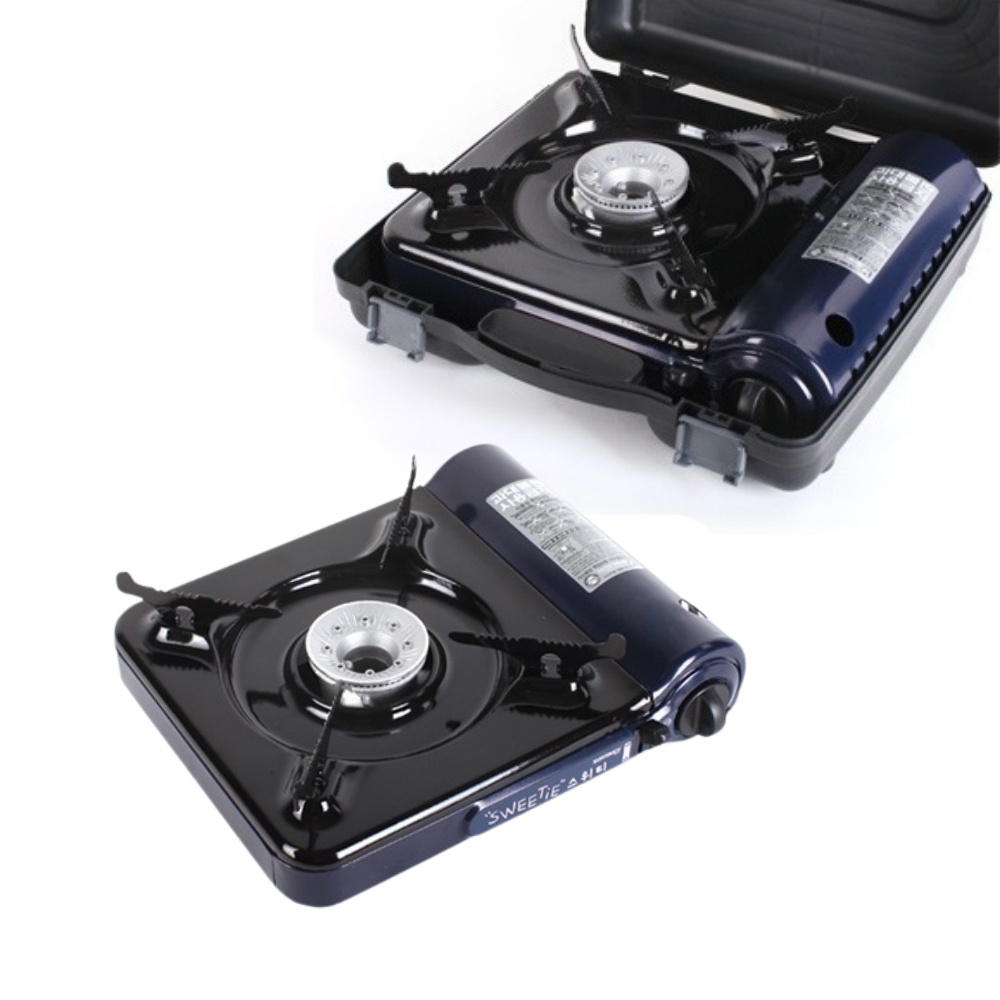 브루스타 썬터치 휴대용가스렌지 업소용 가정용 가스버너 캠핑렌지 차박 스위티