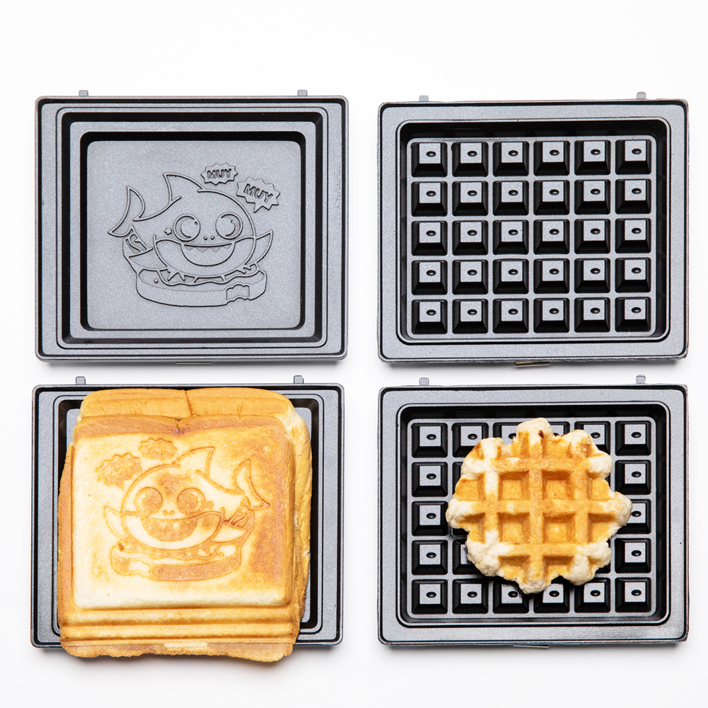 [보프렌즈] 핑크퐁 아기상어 붕어빵 와플메이커 와플기계 크로플 (정품 라이센스)