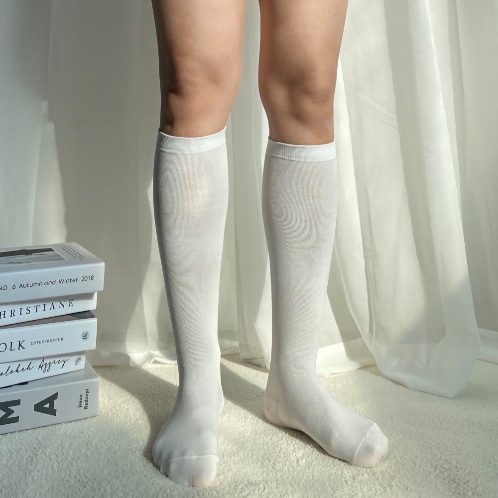 고급 압박 니삭스 반스타킹 반양말 종아리 무릎 양말 골프 스타킹 여성 롱양말 릴삭스