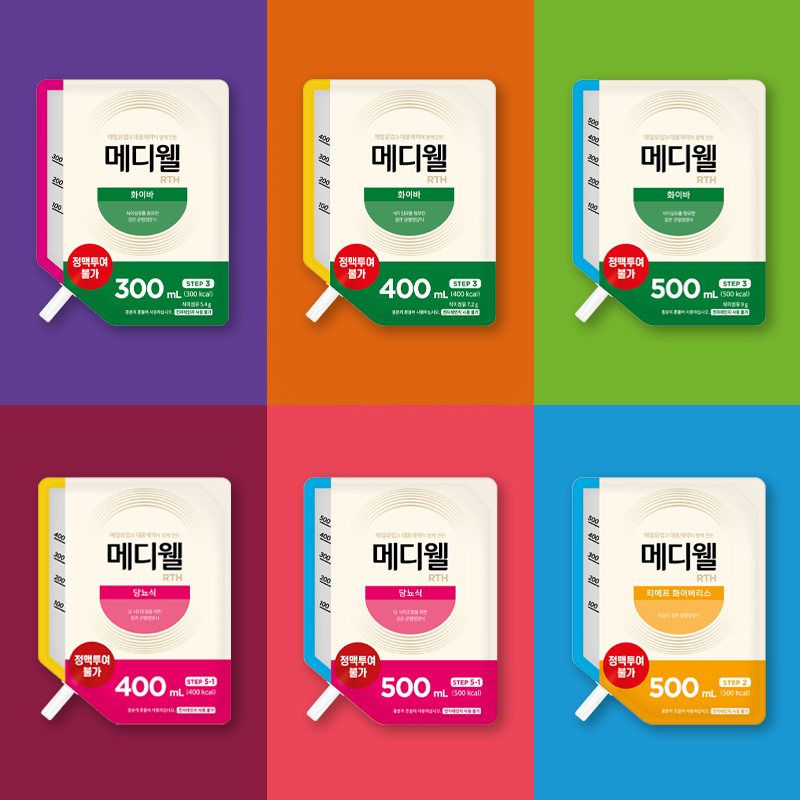 매일유업 메디웰 RTH 주입세트포함 화이바 300 400 500 당뇨식400 500 티에프 화이버리스 엠디웰 뉴트리웰 환자영양식 경관식 경관급식... 