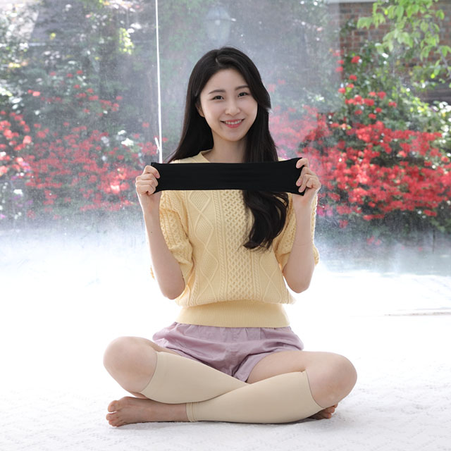 굿스터치 의료용 압박스타킹 블랙 압박밴드 간호사 GOOD-4400 - 상세 이미지 3