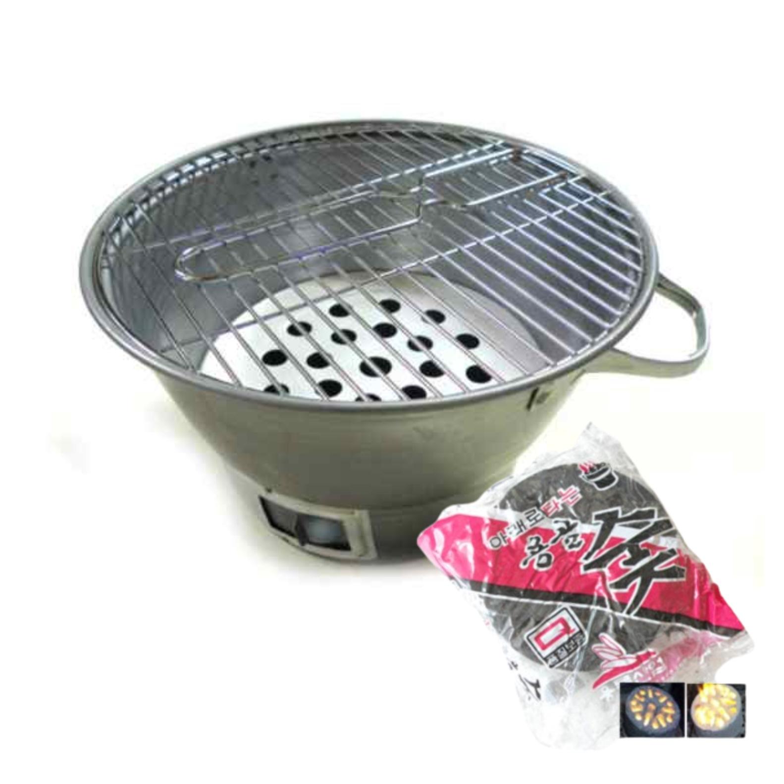 1인 화로 구이 미니 고기 불판 일인용 화로 실내 화로