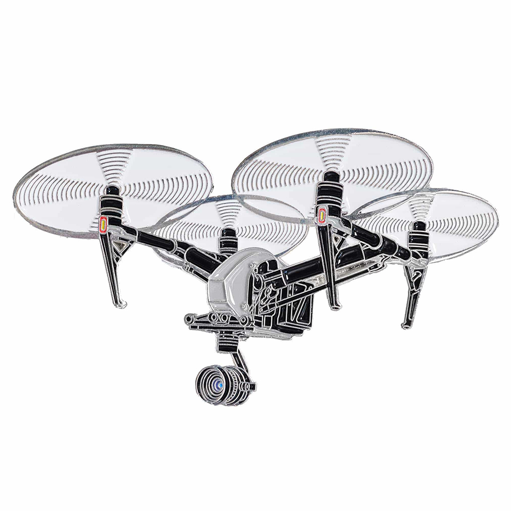 OE DJI 인스파이어 드론 카메라 뱃지 P103 - 상품 이미지