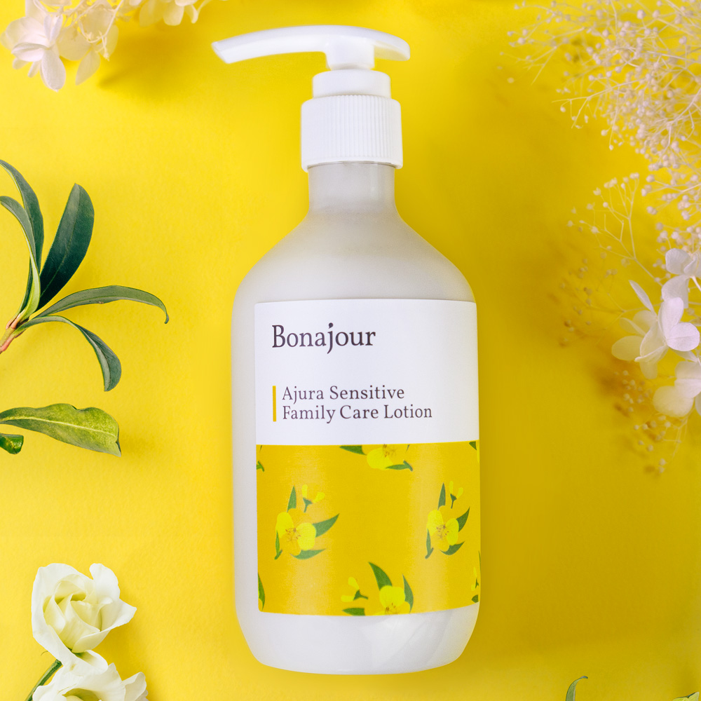 보나쥬르 비건 아쥬라 센서티브 패밀리 케어 로션 300ml - 상품 이미지