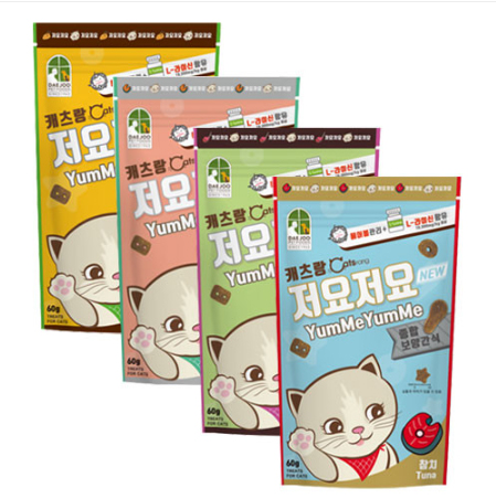 캐츠랑 저요저요 고양이간식 60g - 상품 이미지