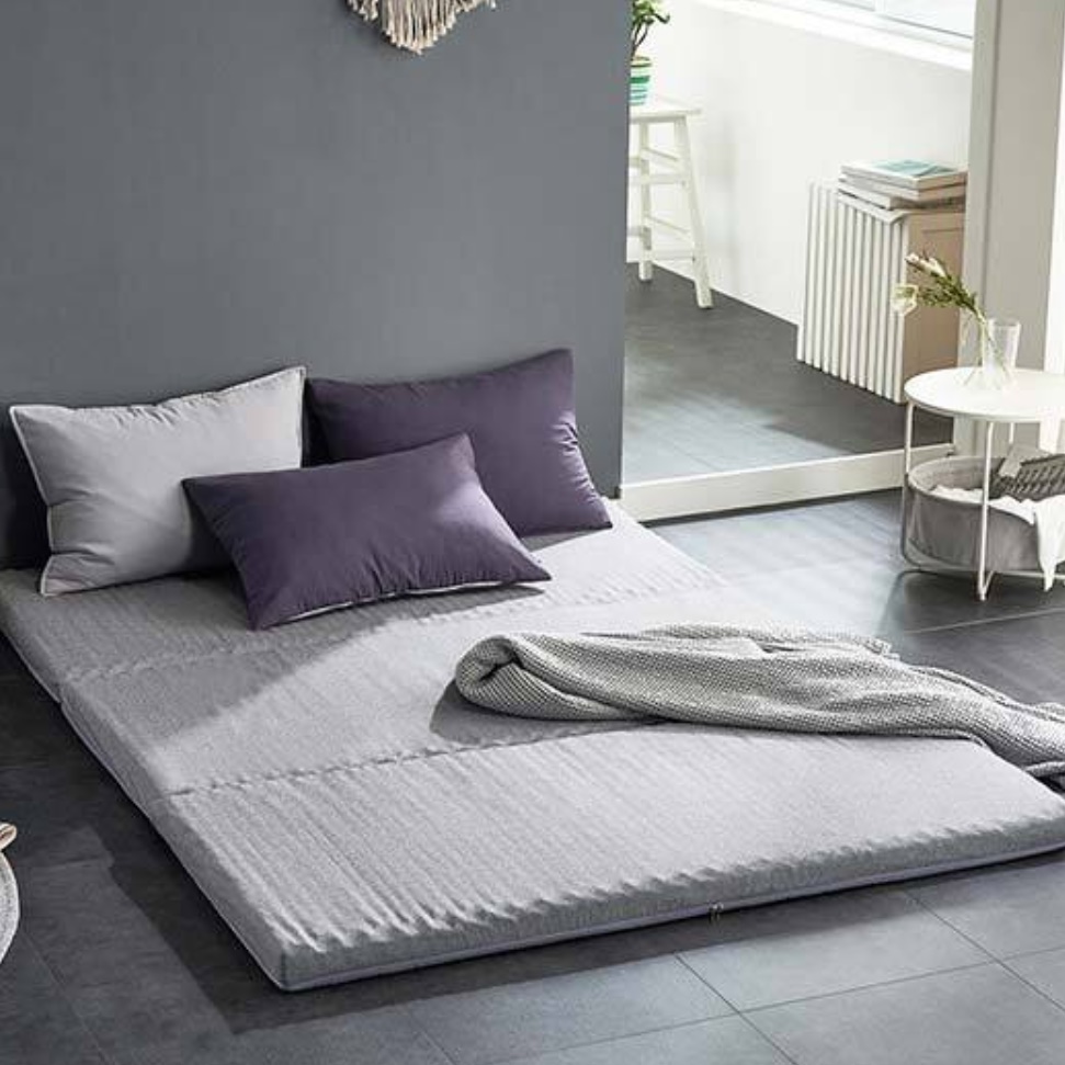 바닥용 토퍼 접는 매트리스 퀸 접히는 간이 손님용 원룸매트리스