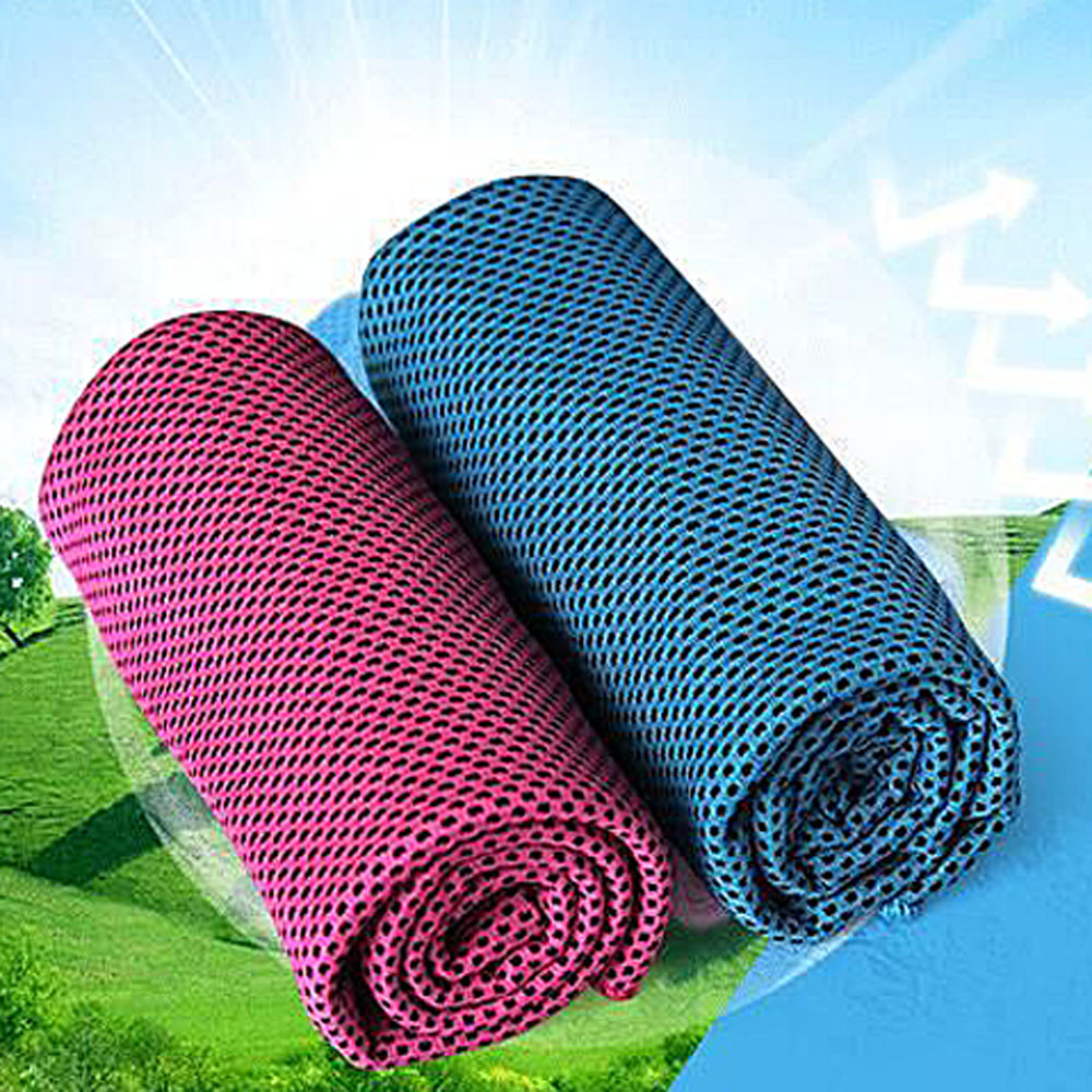 스포츠 쿨 땀수건 운동타올 냉감 수건 아이스 타올 90X30 - 상세 이미지 4