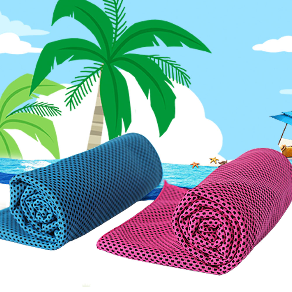 스포츠 쿨 땀수건 운동타올 냉감 수건 아이스 타올 90X30 - 상세 이미지 2